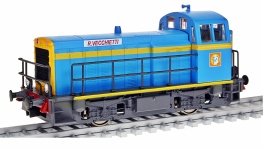 NPE Modellbau NL33047 - H0 Bauzuglok Vecchietti; Ep. V (3L DC für System TRIX Express)